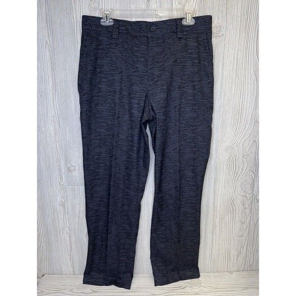 Slazenger Golf Pants Men's 32x30 Active Wear Casual Black/Gray Modern Quick Dry - Picture 3 of 10